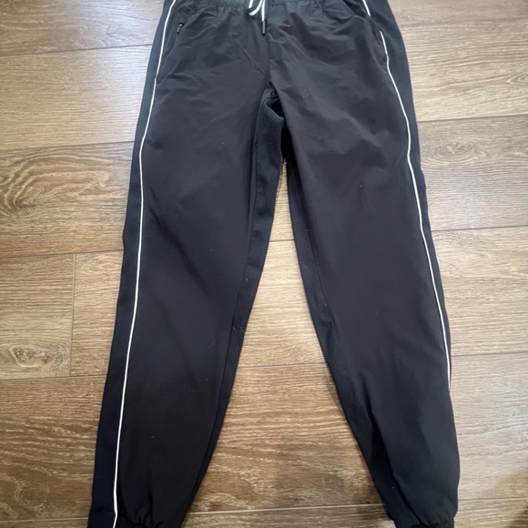 Athleta Women's Brooklyn Joggers, Black and White, Size 4 P - Picture 7 of 15